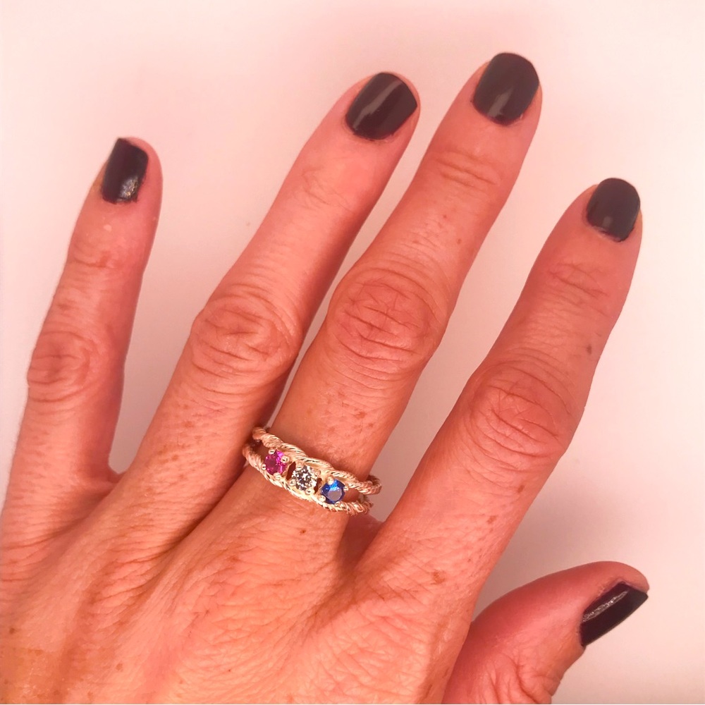 Red, White + Blue Ring